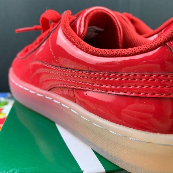 Puma Basket Red Ice Fade 5 Mens / 6.5 Womens - Picture 8 of 14